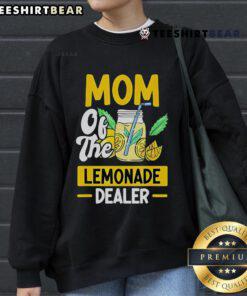 Top Mom of the Lemonade Dealer Sweatshirt in vibrant colors, perfect for proud moms supporting their young entrepreneurs.