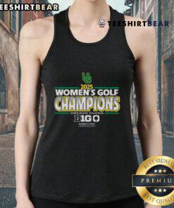 Alt Text: Top Oregon Ducks 2025 Big Ten Women's Golf Champions tank top showcasing team pride and athletic style.