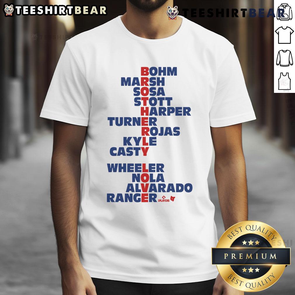 Top Philly Brotherly Love Names 2025 T-Shirt featuring unique designs and vibrant colors celebrating Philadelphia's spirit.