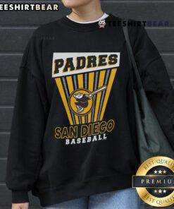 Cozy Top San Diego Padres baseball starter sweatshirt in navy, perfect for game days and showing team spirit.
