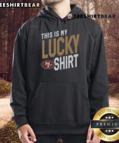 Top San Francisco 49ers hoodie featuring a vibrant design, perfect for fans to showcase their team spirit.