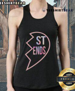 Matching tank tops for best friends featuring 'Heart in 2' design, perfect for BFFs to showcase their friendship.
