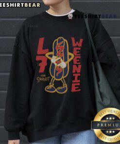 Cozy Top The Sandlot L7 Weenie Sweatshirt featuring iconic movie graphics for fans of classic baseball films.