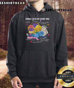 Cozy hoodie for crochet lovers featuring arts and crafts designs, perfect for showcasing your passion in leisure time.