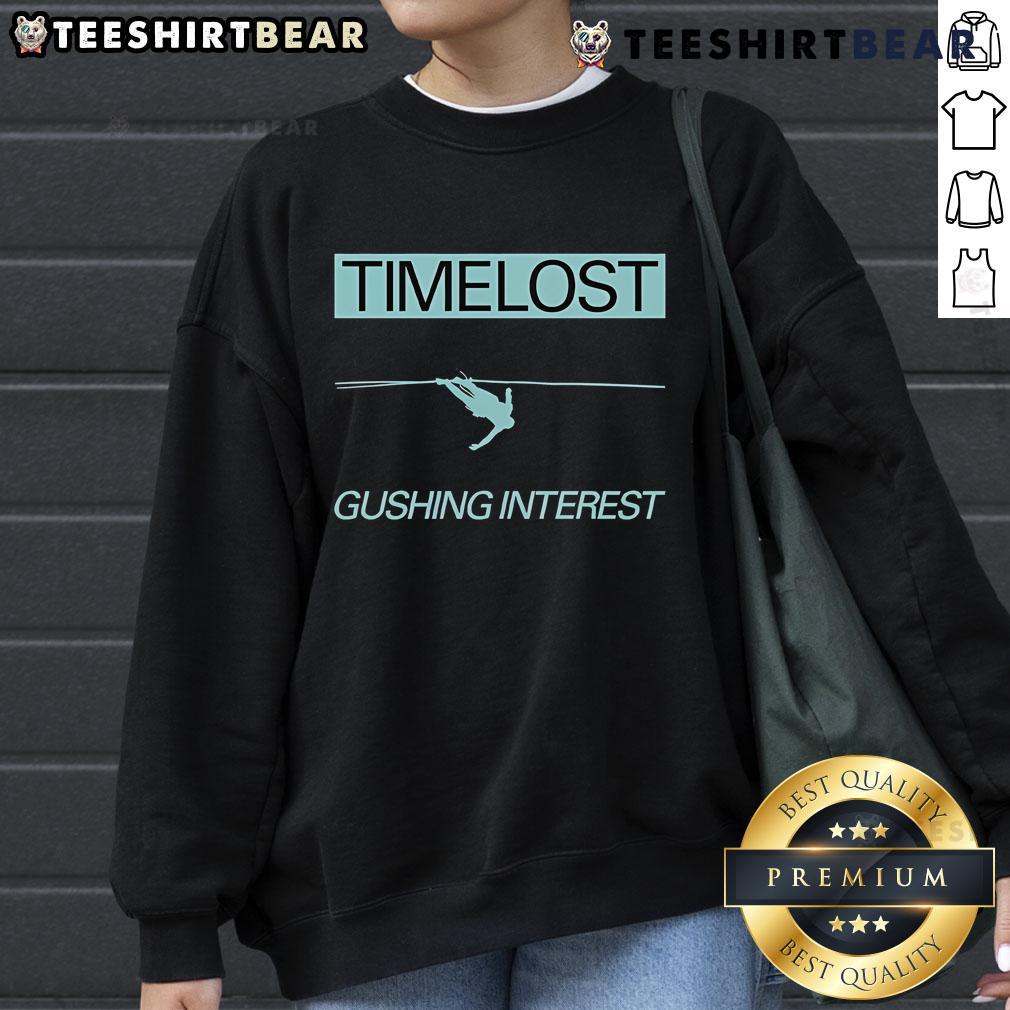 Cozy Top Timelost Gushing Interest Sweatshirt in vibrant colors, perfect for casual wear and stylish comfort.