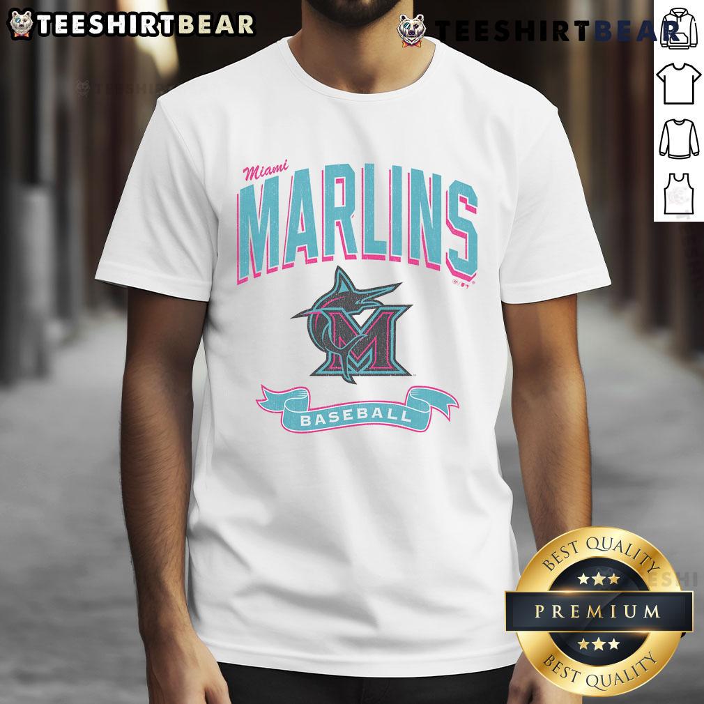 Awesome Miami Marlins City Connect Prime Play T-Shirt featuring vibrant colors and stylish design for baseball fans.