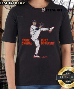 Awesome Tarik Skubal Built Different Ladies Tee featuring a stylish design and comfortable fit for baseball fans.