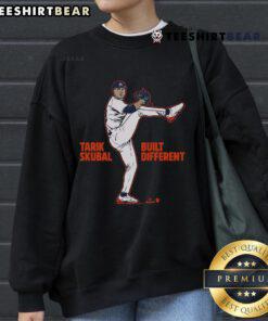 Awesome Tarik Skubal Built Different sweatshirt featuring a stylish design, perfect for fans and casual wear enthusiasts.
