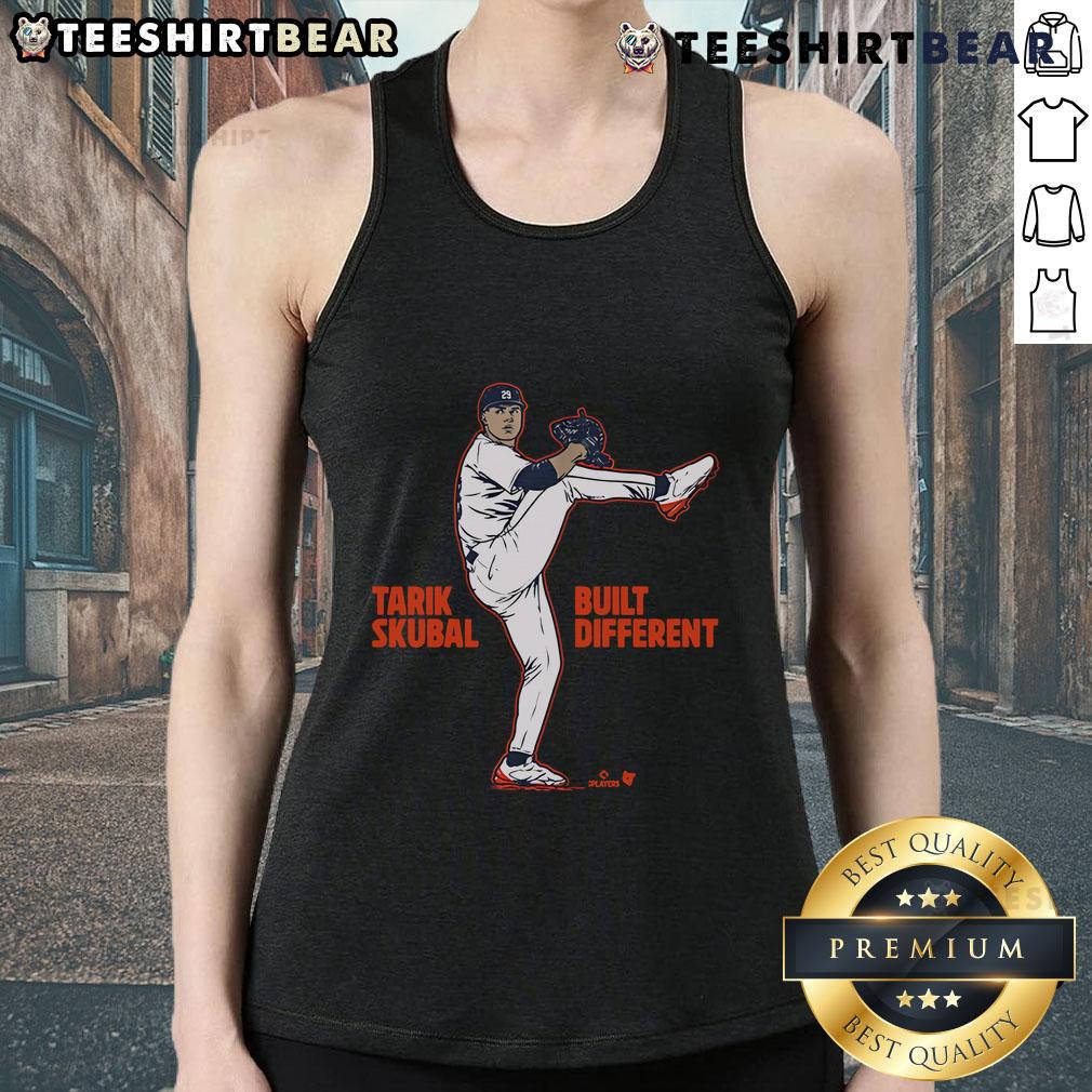 Awesome Tarik Skubal Built Different Tank Top featuring a stylish design, perfect for casual wear and baseball fans.