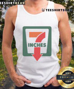 Funny 7-Inches 7-Eleven tank top featuring a humorous graphic design, perfect for casual wear and summer fun.