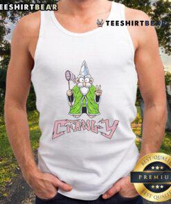 Funny Crawly Gnome Tank Top featuring a playful gnome design, perfect for summer fun and quirky fashion lovers.