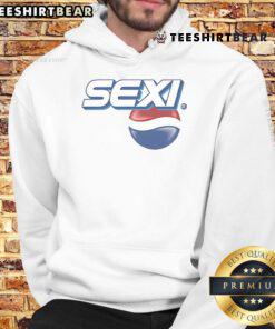 Funny Sexi Pepsi Hoodie featuring a playful design, perfect for casual wear and showcasing a humorous style.