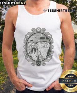 Funny Wizard Mirror My First Selfie Tank Top featuring a quirky design perfect for casual wear and magic enthusiasts.