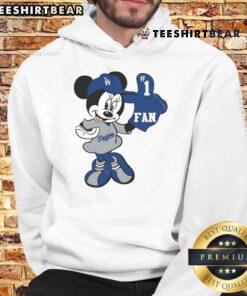 Good Minnie LA Dodgers hoodie featuring Minnie Mouse for passionate Dodgers fans and baseball enthusiasts.