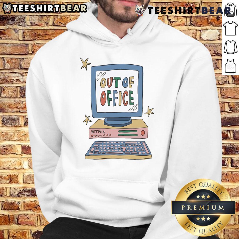 Good Out Of Office Wituka Hoodie in stylish design, perfect for casual wear and expressing laid-back vibes.