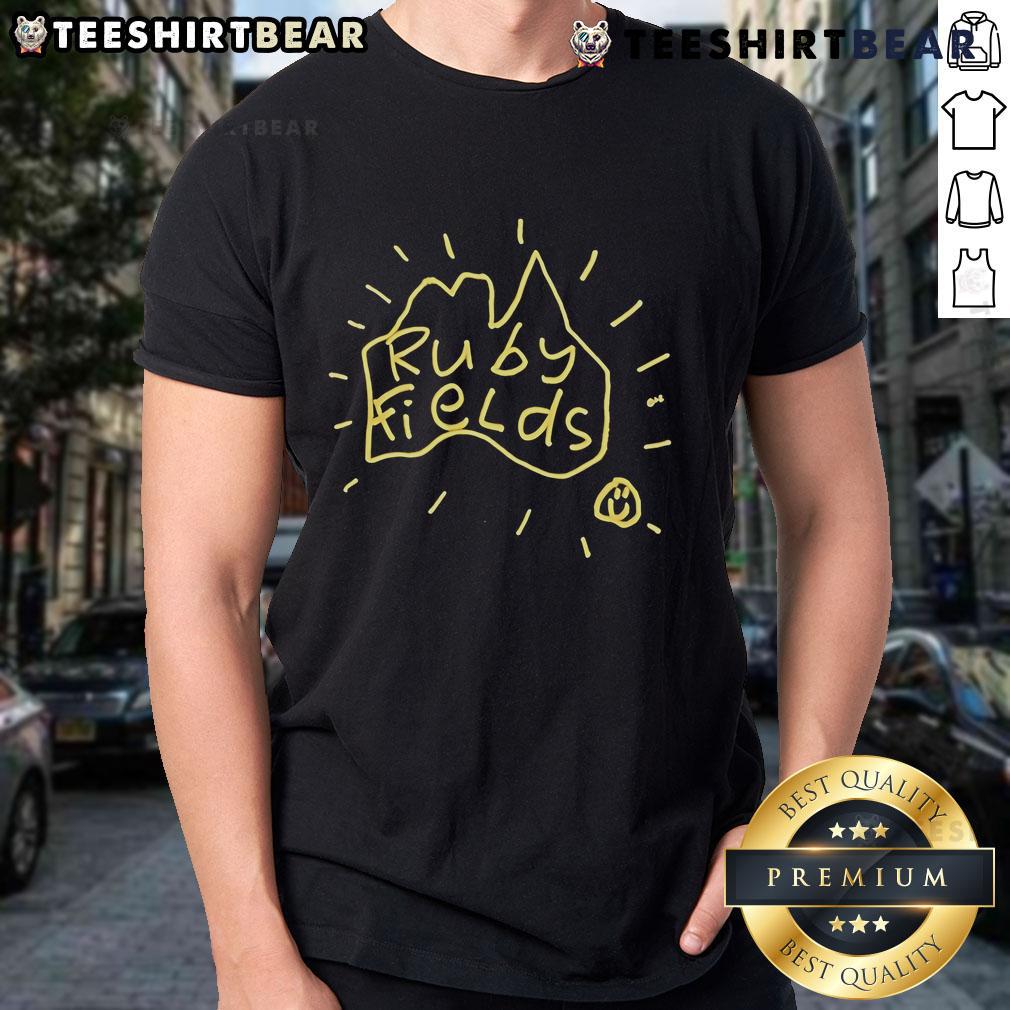 Good Ruby Fields Australia T-Shirt featuring vibrant design and soft fabric, perfect for fans of Ruby Fields music.