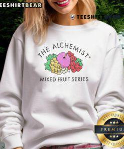 Good The Alchemist Mixed Fruit Series Sweatshirt featuring vibrant fruit designs, perfect for stylish casual wear.