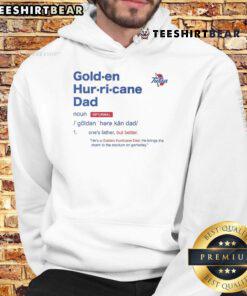 Good Tulsa Golden Hurricane Dad Definition Hoodie featuring bold text design for proud fans and stylish comfort.