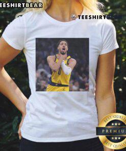Hot Tyrese Haliburton choke emote ladies tee showcasing a stylish design perfect for basketball fans and fashion lovers.
