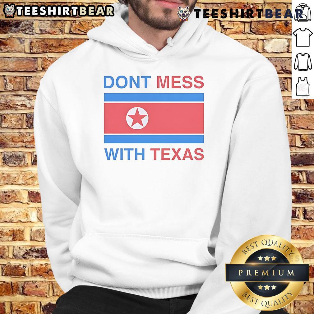 Stylish 'Don't Mess With Texas' hoodie in vibrant colors, perfect for showcasing Texas pride and casual fashion.