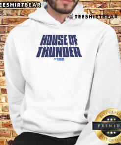 Nice Good House of Thunder Game 5 Playoffs 2025 hoodie featuring vibrant team colors and bold graphics.