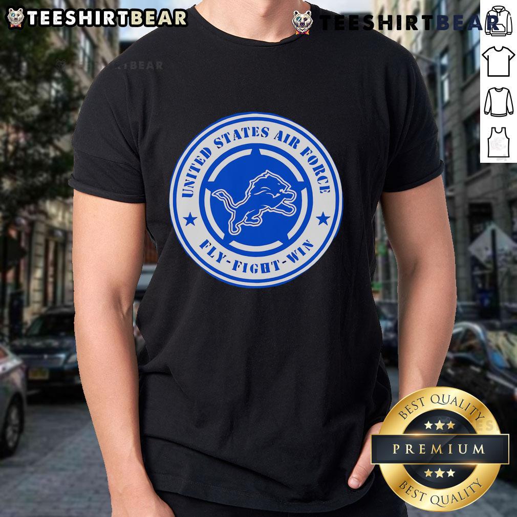 Nice Lions United States Air Force Military Appreciation Night T-Shirt featuring a bold design honoring military service.