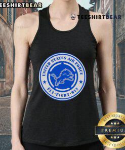 Military Appreciation Night tank top featuring Nice Lions design for United States Air Force supporters.