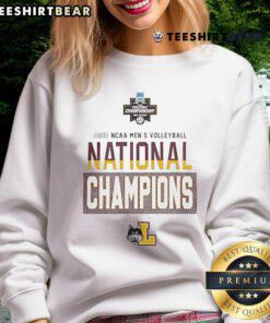 Nice Loyola Ramblers NCAA Men's Volleyball 2025 National Champions sweatshirt featuring team colors and logo.