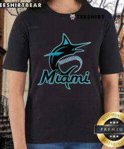 Nice Miami Marlins Jesus Won ladies tee showcasing vibrant team colors and stylish design for fans.
