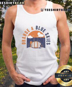 Stylish Nice New York Knicks orange and blue skies tank top perfect for fans and summer outings.