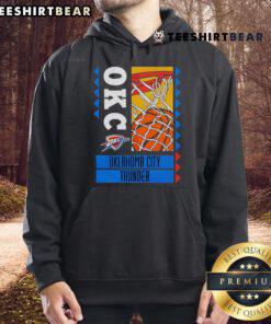 Stylish Nice Oklahoma City Thunder Basketball Ballin 2025 hoodie featuring team colors and logo, perfect for fans.