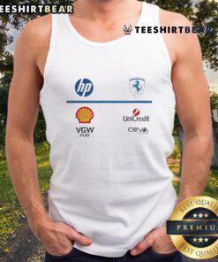 Stylish Scuderia Ferrari F1 New 2025 tank top featuring iconic logo, perfect for racing fans and casual wear.