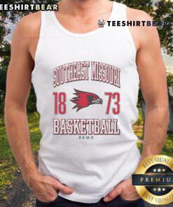 Nice Southeast Missouri State Redhawks basketball tank top for fans, featuring team colors and logo design.
