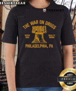 Nice The War On Drugs Philadelphia ladies tee featuring super high-quality sound design and stylish graphic.