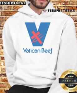 Stylish Nice Vatican Beef Hoodie featuring a unique design, perfect for casual wear and showcasing your fashion sense.