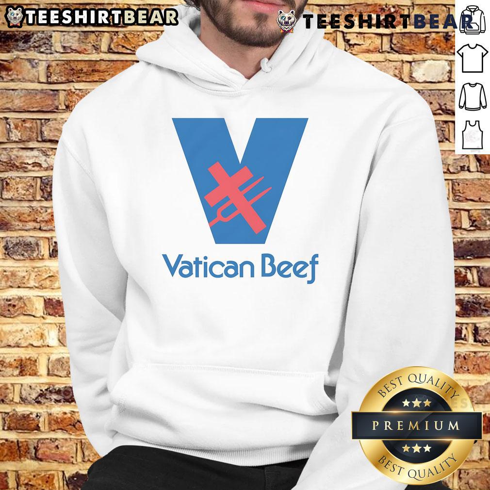 Stylish Nice Vatican Beef Hoodie featuring a unique design, perfect for casual wear and showcasing your fashion sense.