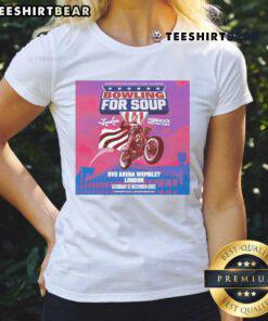 Official Bowling for Soup London Tour 2025 Motor Ladies Tee at OVO Arena on December 13, 2025.