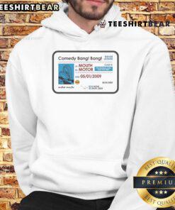 Official Comedy Bang Bang Sweet 16 Hoodie featuring bold graphics and vibrant colors for fans of the hit show.