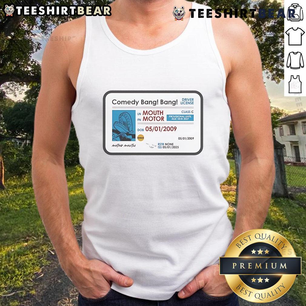 Official Comedy Bang Bang Sweet 16 tank top featuring vibrant graphics and a comfortable fit for fans of the show.