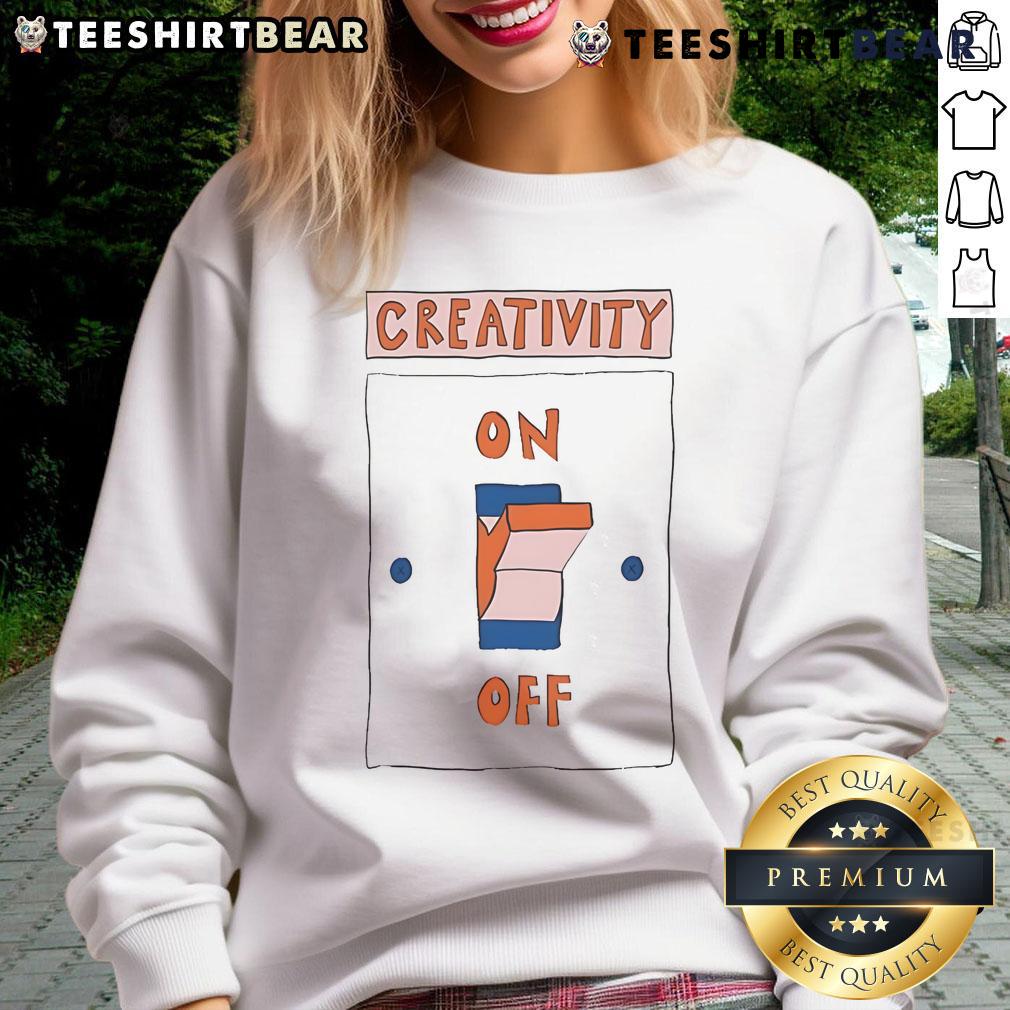 Official Creativity Wituka On Off Sweatshirt in stylish design, perfect for casual wear and showcasing your unique style.