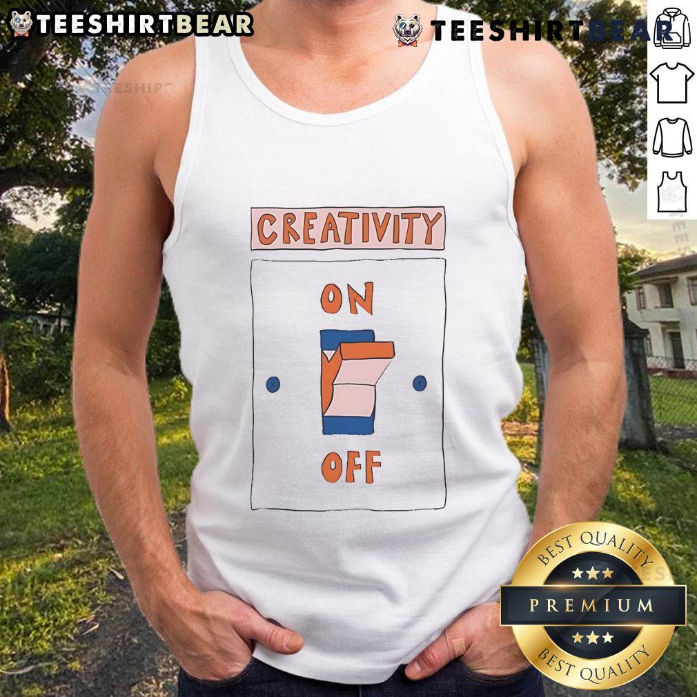 Official Creativity Wituka On Off Tank Top in stylish design, perfect for casual wear and showcasing unique fashion sense.