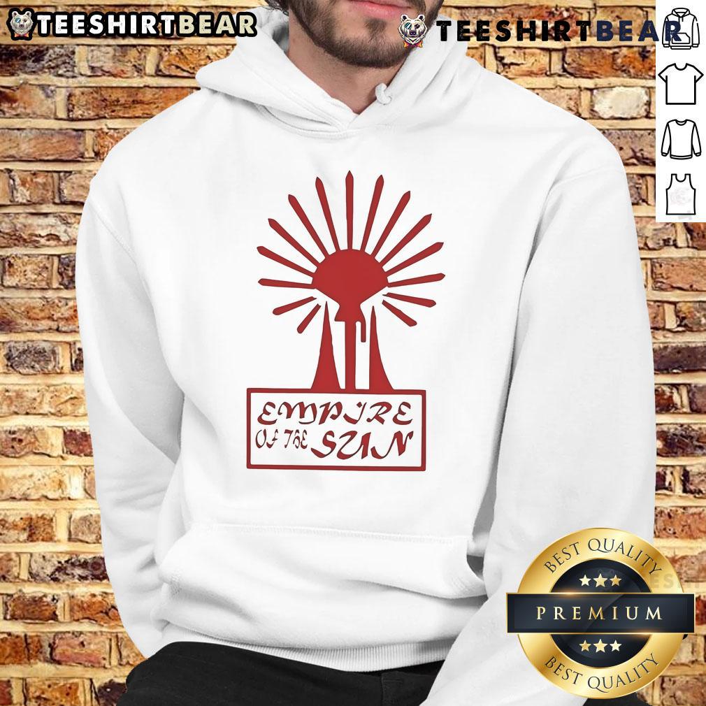 Official Empire of the Sun Sun Tower Hoodie in black featuring vibrant graphics and a comfortable fit for fans.