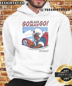 Official Go Black Man Go Hoodie featuring a bold design, perfect for promoting empowerment and unity in style.