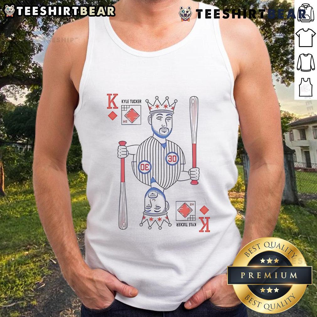 Official Justin Turner Kyle Tucker's King Tuck tank top featuring vibrant design, perfect for baseball fans.