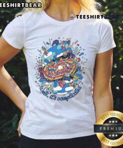 Official Kurzgesagt Well It's Complicated Ladies Tee featuring a colorful, stylish design for fans of science and art.