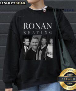 Alt Text: Official Ronan Keating 3 Sweatshirt featuring a stylish design, perfect for fans and casual wear enthusiasts.