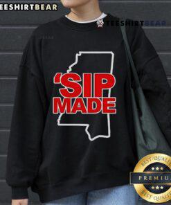 Official Sip Made Map Kelvin Bolden Ole Miss Rebels Sweatshirt featuring vibrant design and team colors for fans.