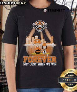 Official Snoopy and Charlie Brown Wests Tigers tee featuring Peanuts design, celebrating fandom beyond just wins.