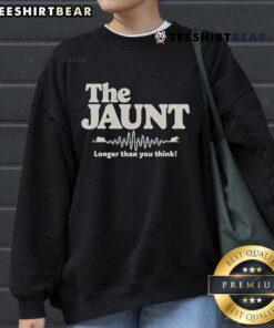 Official The Jaunt Longer Than You Think Sweatshirt in stylish design, perfect for cozy casual wear.