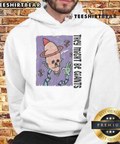 Alt Text: Premium They Might Be Giants Skull Hoodie featuring a unique skull design, perfect for fans of the band.